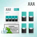 JUUL Pods Menthol 5% salt nicotine 4 pack authentic pods