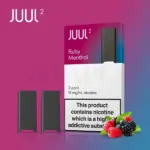 JUUL2 Pods Ruby Menthol (Pack of 2)