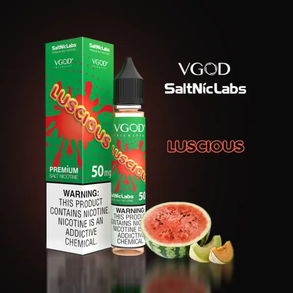 VGOD Luscious 50mg salt nicotine e-liquid