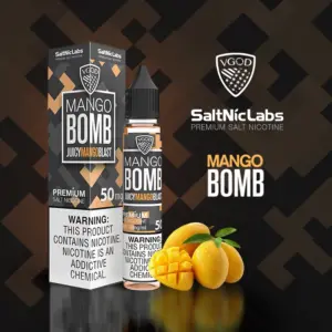 VGOD Mango Bomb 50mg salt nicotine e-liquid