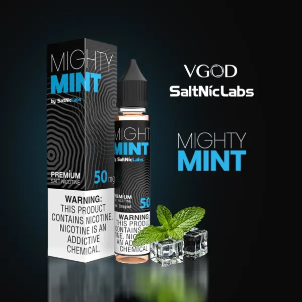 VGOD Mighty Mint 50mg salt nicotine e-liquid