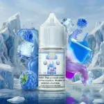 Pod Juice Blue Razz Slushy Freeze 55mg salt nicotine e-liquid