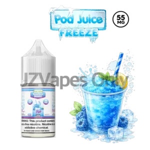 팟쥬스 블루 라즈 슬러시 프리즈 솔트닉 55 액상