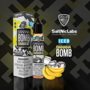 VGOD Iced Banana Bomb SaltNic E-Liquid 50