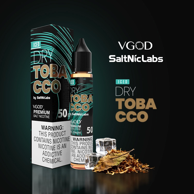 VGOD Iced Dry Tobacco SaltNic E-Liquid 50