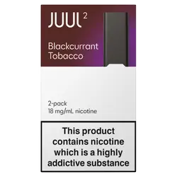 JUUL 2 Pods Blackcurrant Tobacco (Pack of 2)