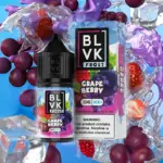 Grape berry bright mix 맑은 포도와 부드러운 베리 조합이 담긴 BLVK 이미지. 라이트한 과일 단향과 산뜻한 바디감이 자연스럽게 표현된 사진.