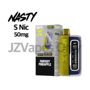 네스티바X 20000 퍼프 판타지 파인애플 | 50mg 5% 솔트니코틴 고농도 버스트 | 달콤한 파인애플 열대과일 향 | 정품 NASTY 전자담배 | 고니코틴 강한 타격감 청량한 과일감 | 제이지베이프