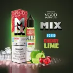 VGOD Mix Iced Cherry Lime 50mg salt nicotine e-liquid
