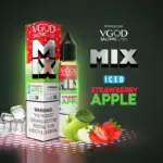 VGOD Mix Iced Strawberry Apple 50mg salt nicotine e-liquid