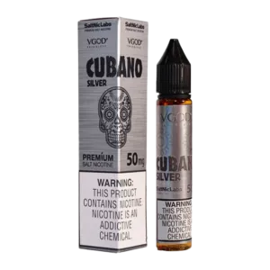 브이갓 실버 쿠바노 50mg 솔트 니코틴 액상 | 미국버전 정품 연초향 | Top 10 Best Tobacco Eliquid in Korea | JZVapes 전자담배 액상