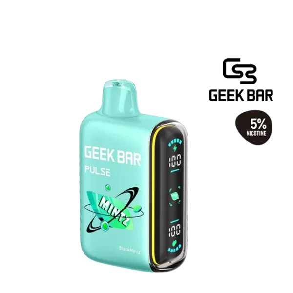 긱바 블랙 민츠 5% 솔트 니코틴 일회용 전자담배 / Geek Bar Black Mints 5% salt nicotine disposable vape