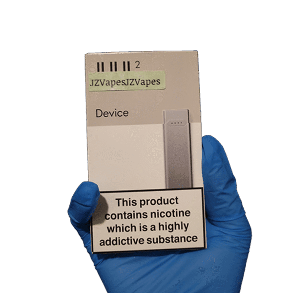 Next-gen JUUL 2 pod device with stable power output — 심플한 바디 라인과 모던한 마감이 강조된 JUUL2 베이프 기기.
