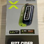 Crisp apple cider soda flavor with sparkling fizz — 사과 사이다의 청량한 탄산감을 느낄 수 있는 Nasty Bar X 20000 Fizz Cider 5% 디스포저블.