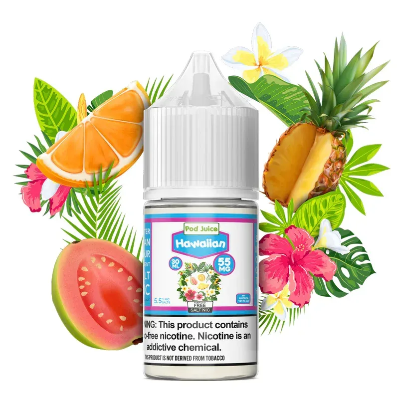 Pod Juice Hawaiian Freeze Salt E-Liquid 55