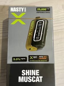 Nasty Bar X 20000 Shine Muscat Disposable