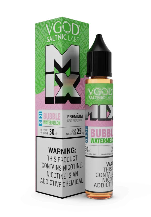 브이갓 액상 믹스 아이스 버블 워터멜론 50mg 솔트 니코틴 | 수박 캔디 액상