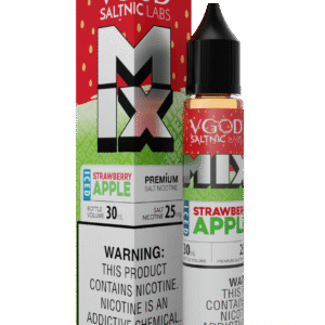 얼음 과일 디자인의 VGOD 아이스 딸기 사과 50mg 소금 니코틴 전자 액상 병