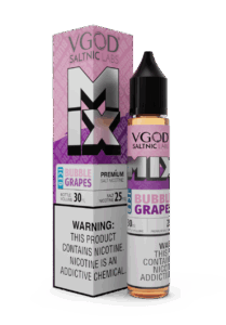 VGOD Mix Iced Bubble Grapes SaltNic E-Liquid 50