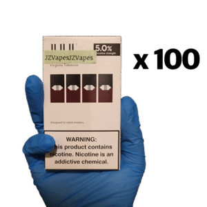 JUUL Pods Virginia Tobacco 5% 100 Pack | 쥴팟 버지니아 토바코 5% 100팩 정품 | 부드럽고 클래식한 연초맛 솔트 니코틴 팟 | 미국 수입 쥴 4개입 정품 | 제이지베이프 국내 빠른배송 JUUL Pods Virginia Tobacco 100 Pack for Smokers in Korea