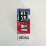 Apple berry bright mix 산뜻한 사과와 부드러운 베리 조합이 담긴 BLVK 이미지. 자연스러운 과일 단향과 라이트 바디감이 시각적으로 표현된 사진.