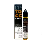 Smooth earthy tobacco profile with a warm natural finish — 담배잎 질감과 드라이한 풍미를 시각적으로 담아낸 VGOD Dry Tobacco SaltNic Juice.