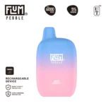 Flum Pebble 6000 Blue Energy 50mg disposable vape 5% salt nicotine