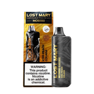 Peach colada vibe 복숭아 과육과 코코넛 감성이 담긴 MO5000 이미지.