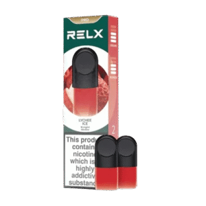 Sweet floral lychee inhale with refreshing cool breeze — 리치 과육 텍스처와 아이스 느낌이 조화된 Lychee Ice 팟 클로즈업.