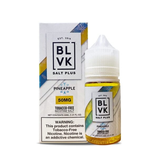 블랙유니콘 솔트 파인애플 아이스 50mg 솔트 니코틴 액상 / BLVK Salt Pineapple Ice 50mg salt nicotine e-liquid