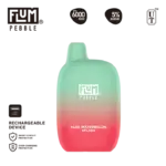 Flum Pebble 6000 Aloe Watermelon Splash 50mg disposable vape 5% salt nicotine