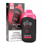 BLVK Ello Plus Berry Blush 5% 디바이스 | 달콤한 멀티베리 캔디 향, 스무스한 베이핑