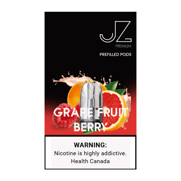 Grape fruit berry mixed vibe 부드러운 포도 베이스에 과일과 베리향이 섞인 RELX 팟 이미지. 부드럽고 자연스러운 과일 무드가 표현된 사진. 전체적으로 매끄럽고 산뜻한 느낌이 느껴진다.