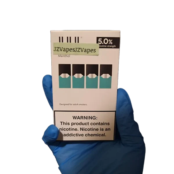 쥴 팟 멘솔 5% 4개입 | JUUL Pods Menthol 5% Pack of 4 | 정품 솔트 니코틴 쿨링 멘솔 팟 | 제이지베이프 국내 공식 쥴 판매처