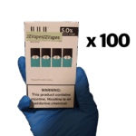 쥴팟 멘솔 5% 니코틴-쥴팟 멘솔 5% 100팩 벌크 정품 강남 당일배송