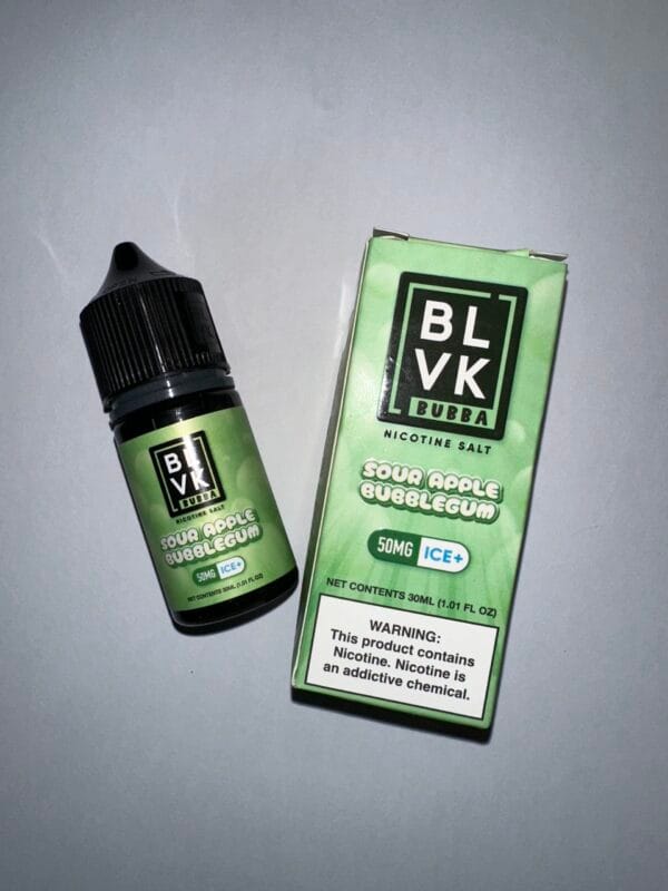 BLVK 사워 애플 버블껌 아이스 액상 50MG