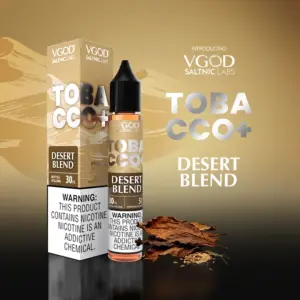 VGOD Tobacco Plus Desert Blend SaltNic E-Liquid 50