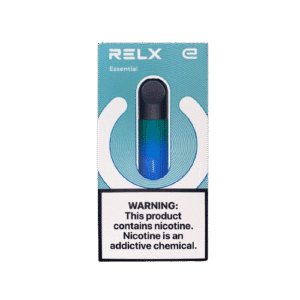 Lightweight pod device with clean vapor output — 글로우 블루 컬러와 심플한 바디 라인이 보이는 Blue Glow 디바이스 클로즈업.