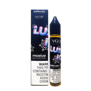 Sweet icy melon blast with a clean crisp finish — 수박캔디 분위기와 시원한 스플래시 라벨이 돋보이는 VGOD Lush Ice SaltNic Juice.