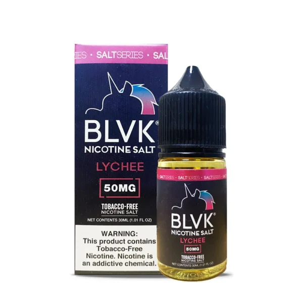 블랙유니콘 솔트 리치 고농도 50mg 솔트 니코틴 액상 / BLVK Salt Lychee 50mg salt nicotine e-liquid