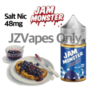 Blueberry by Custard Monster 48mg – 달콤한 블루베리와 부드러운 커스터드, High Nicotine Salt Nicotine E-Liquid