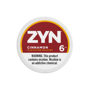 Buy ZYN Cinnamon 6mg nicotine pouches — ZYN 코리아 정품, Swedish Match product, spicy cinnamon flavor, tobacco-free, all-white design, nationwide shipping.