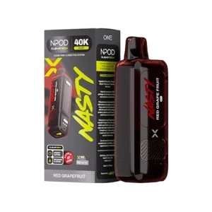 Nasty One Pod 40K disposable vape in Red Grapefruit flavor