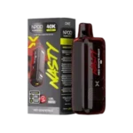 Nasty One Pod 40K Red Grapefruit 5% nicotine pod image — 상큼한 red grapefruit citrus flavor가 강조된 네스티 원 팟 디자인, fresh & tangy vape profile with clean product look.