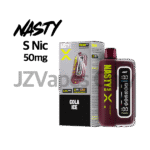 Nasty Bar X 20000 Cola Ice Disposable (5%) — 톡 쏘는 cola soda flavor에 시원한 icy menthol이 더해진 high nicotine vape. 20,000 puff long-lasting device로 sweet fizz와 cool freshness가 조화를 이루며, Korean vapers에게 인기 많은 refreshing cola-style vape.