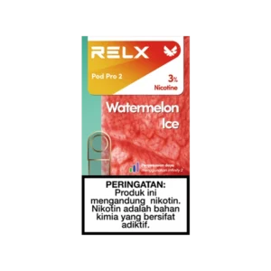 Watermelon ice Pro 2 vibe 촉촉한 수박과 은은한 아이스 톤이 담긴 RELX Pod Pro 2 이미지. 과일감이 맑게 표현됨. 전체적으로 시원하고 안정적인 분위기가 느껴진다.