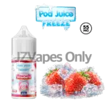 Pod Juice Frozen Strawberry Freeze 55mg salt nicotine e-liquid Korea 팟쥬스 프로즌 스트로베리 프리즈 솔트 니코틴 액상