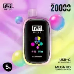 Flum Mello Daisy Jazzy 20K | 플럼 멜로 데이지 재지 20000퍼프 고농도 니코틴 일회용 전자담배 정품 구매