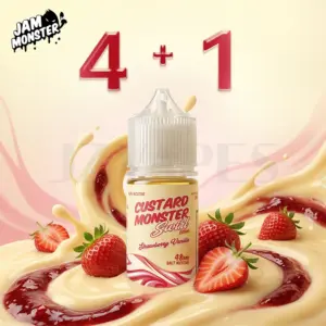 Jam Monster 50mg Salt Nicotine Eliquid Buy 4 Get 1 Free | Authentic Dessert Vape Juice